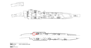京阪　寝屋川市駅／№9-102№102駅看板・駅広告、位置図