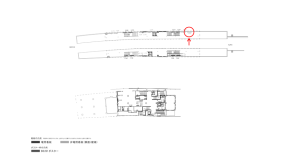 京阪 宮之阪駅/№2-300№300駅看板・駅広告、位置図