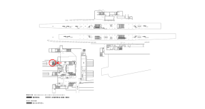 京阪　香里園駅／№5-110№110駅看板・駅広告、位置図