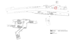 京阪　光善寺駅／№1-210№210駅看板・駅広告、位置図