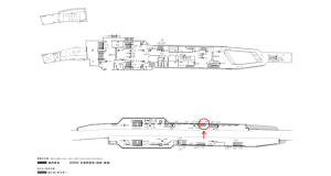 京阪　寝屋川市駅／№1-190№190駅看板・駅広告、位置図