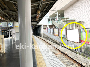 京阪　香里園駅／№4-280№280駅看板・駅広告、写真1