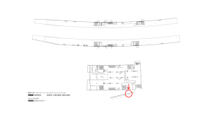 京阪 大和田駅/№5-180№180駅看板・駅広告、位置図
