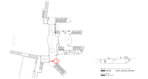 京阪　門真市駅／№5-390№390駅看板・駅広告、位置図