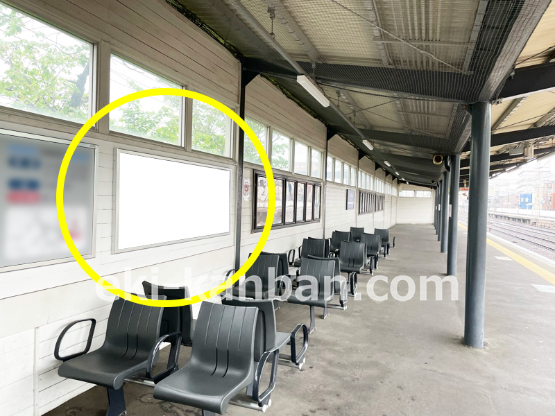 京阪/土居駅/№2-150駅看板・駅広告、写真 (1)