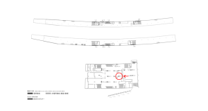 京阪 大和田駅/№6-171№171駅看板・駅広告、位置図