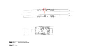 京阪　宮之阪駅／№2-230№230駅看板・駅広告、位置図