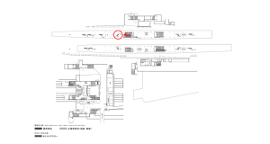 京阪　香里園駅／№1-101№101駅看板・駅広告、位置図