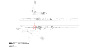 京阪　門真市駅／№2-200№200駅看板・駅広告、位置図
