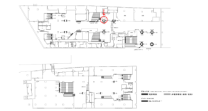 京阪　守口市駅／№4-500№500駅看板・駅広告、位置図