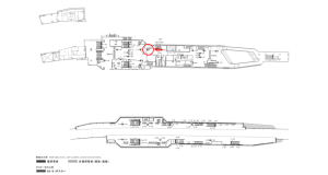京阪　寝屋川市駅／№6-180№180駅看板・駅広告、位置図