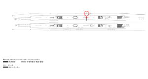 京阪　守口市駅／№1-406№406駅看板・駅広告、位置図