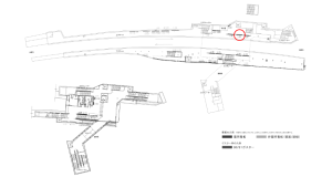 京阪　光善寺駅／№1-200№200駅看板・駅広告、位置図