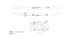 京阪 大和田駅/№2-141№141駅看板・駅広告、位置図