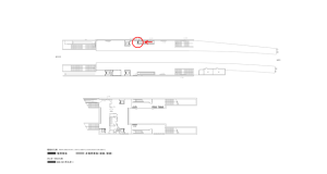 京阪 河内森駅/№2-122№122駅看板・駅広告、位置図