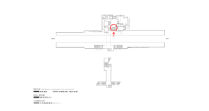 京阪　村野駅／№2-170№170駅看板・駅広告、位置図