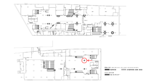 京阪　守口市駅／№3-170№170駅看板・駅広告、位置図