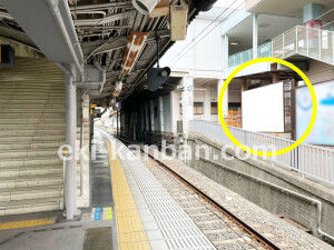 京阪　香里園駅／№4-330№330駅看板・駅広告、写真1
