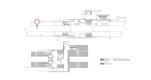 京阪　交野市駅／№2-090№090駅看板・駅広告、位置図