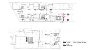 京阪　守口市駅／№4-330№330駅看板・駅広告、位置図