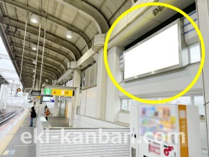 京阪　寝屋川市駅／№1-145№145駅看板・駅広告、写真1