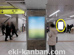 JR西日本／明石駅／№076_1駅看板、駅広告①