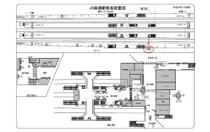 JR　高槻駅／／№2001、位置図