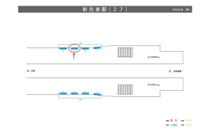 阪神　新在家駅／№1-08-03№03、位置図