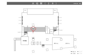 阪神　大石駅／№3-12-01№01、位置図
