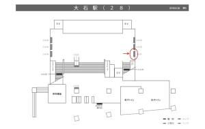 阪神　大石駅／№3-14-01№01、位置図