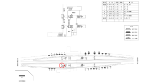 近鉄／五位堂駅／／№62駅看板・駅広告、位置図