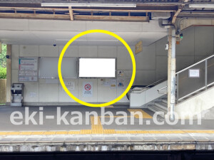 近鉄／大阪教育大前駅／／№13駅看板・駅広告、写真2