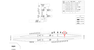 近鉄／五位堂駅／／№13駅看板・駅広告、位置図