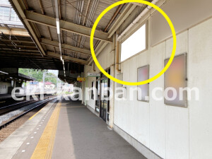 近鉄／関屋駅／／№36駅看板・駅広告、写真1