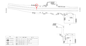 近鉄／大和高田駅／／№11駅看板・駅広告、位置図