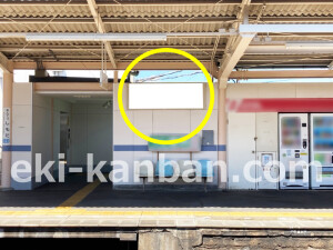 近鉄／近鉄下田駅／／№13駅看板・駅広告、写真2