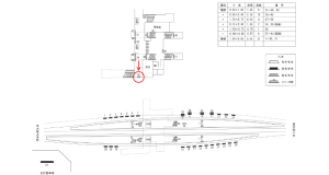 近鉄／五位堂駅／／№35駅看板・駅広告、位置図