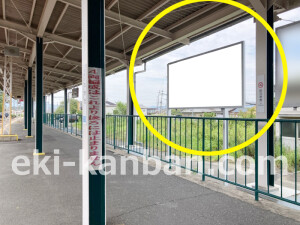 近鉄／大和高田駅／／№8駅看板・駅広告、写真1