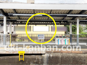 近鉄/堅下駅//№7駅看板・駅広告、写真2