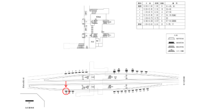 近鉄／五位堂駅／／№28駅看板・駅広告、位置図