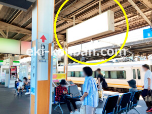 近鉄／大和八木駅／／№49駅看板・駅広告、写真1
