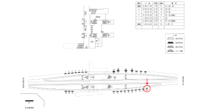 近鉄／五位堂駅／／№24駅看板・駅広告、位置図