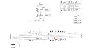 近鉄／五位堂駅／／№64駅看板・駅広告、位置図