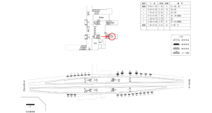 近鉄／五位堂駅／／№41駅看板・駅広告、位置図