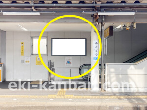 近鉄／安堂駅／／№7駅看板・駅広告、写真2
