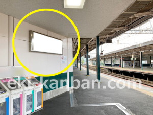 近鉄／大和高田駅／／№54駅看板・駅広告、写真1