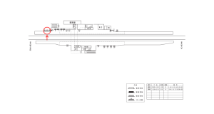 近鉄/近鉄下田駅//№3駅看板・駅広告、位置図