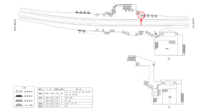 近鉄／大和高田駅／／№101駅看板・駅広告、位置図