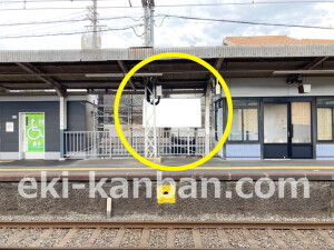 近鉄／堅下駅／／№14駅看板・駅広告、写真2