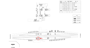 近鉄／五位堂駅／／№45駅看板・駅広告、位置図